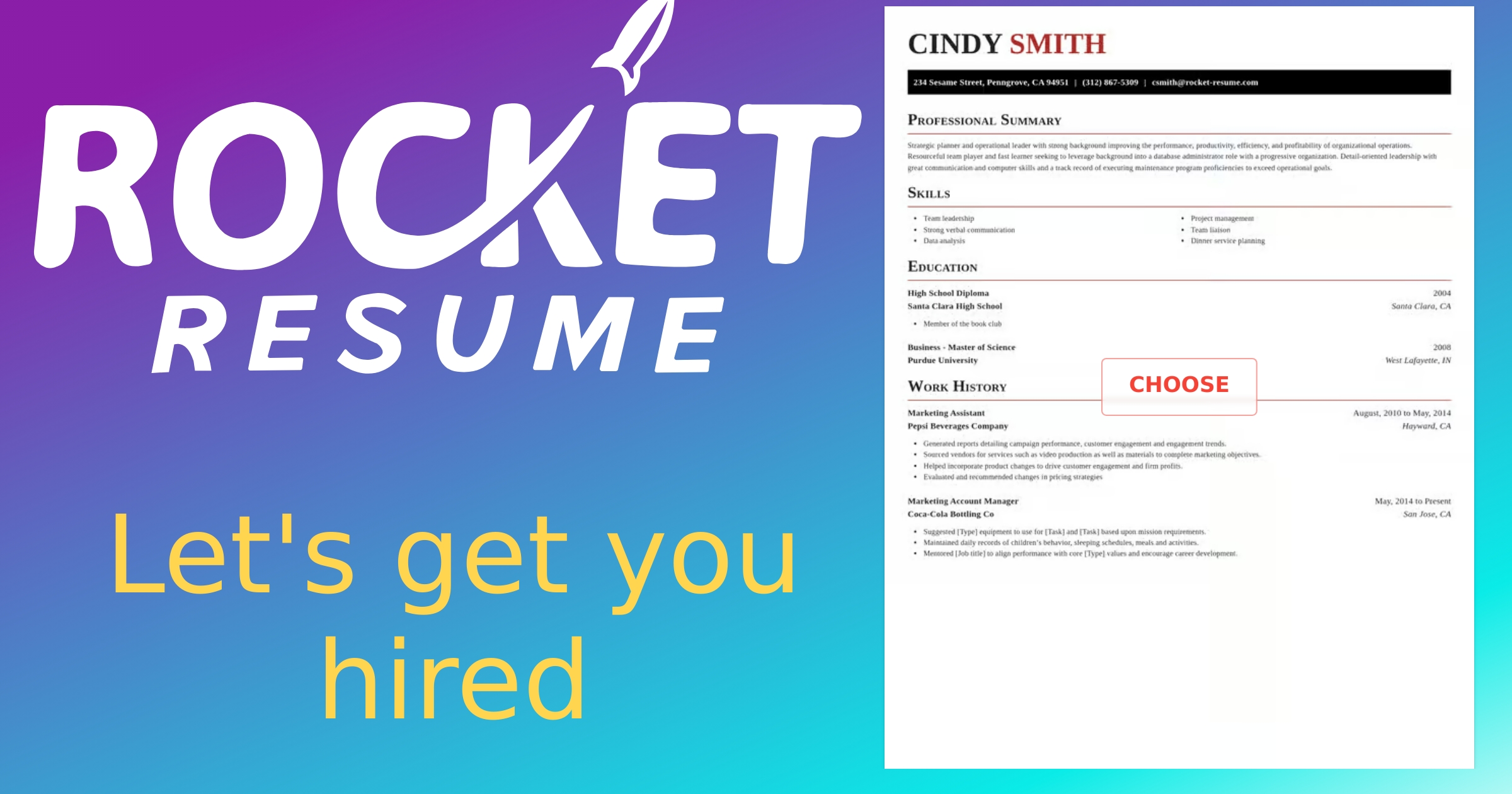 School Age Director CV Builder | Rocket Resume