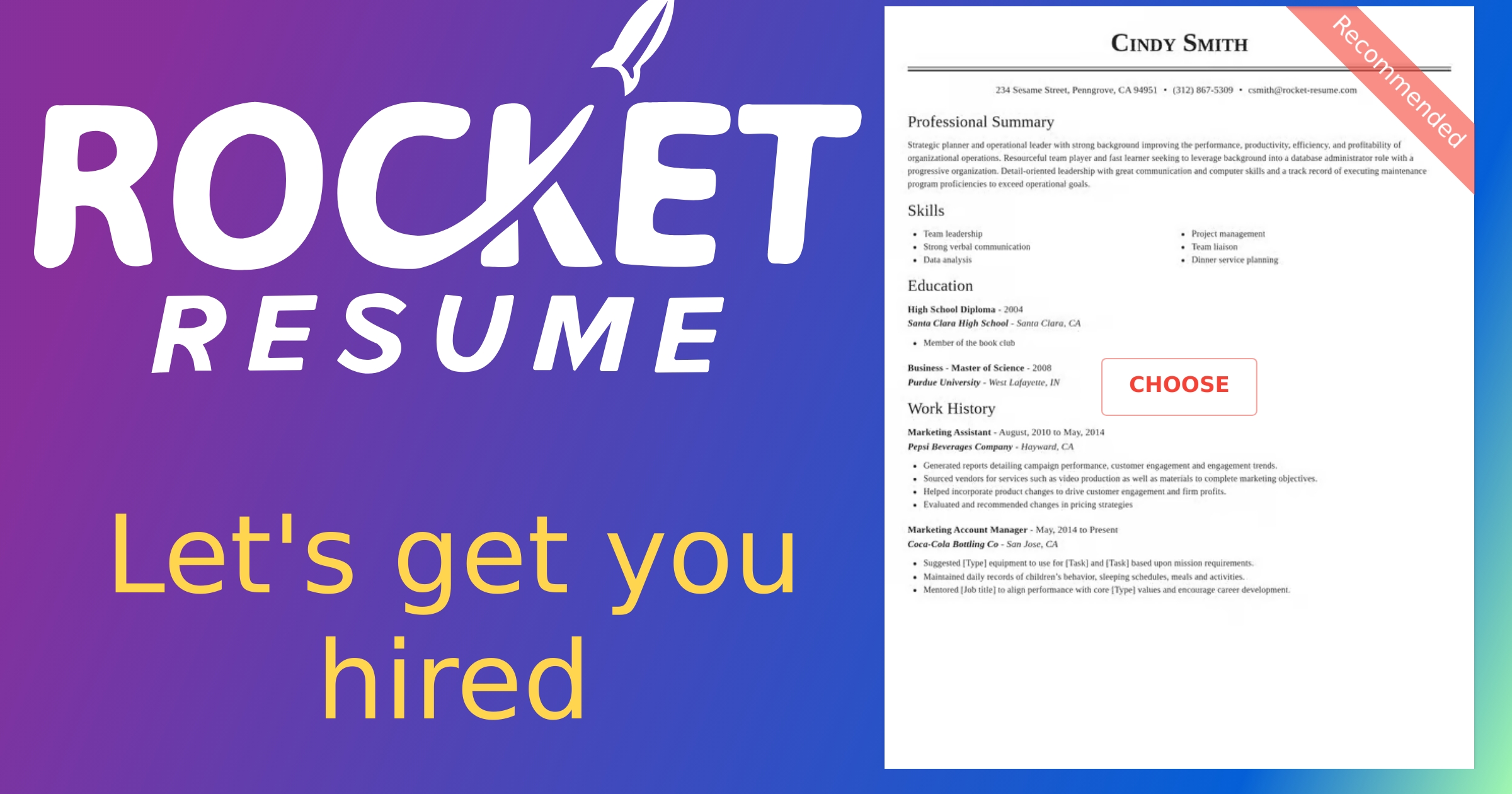 Big Data Analyst Resume Creator | Rocket Resume