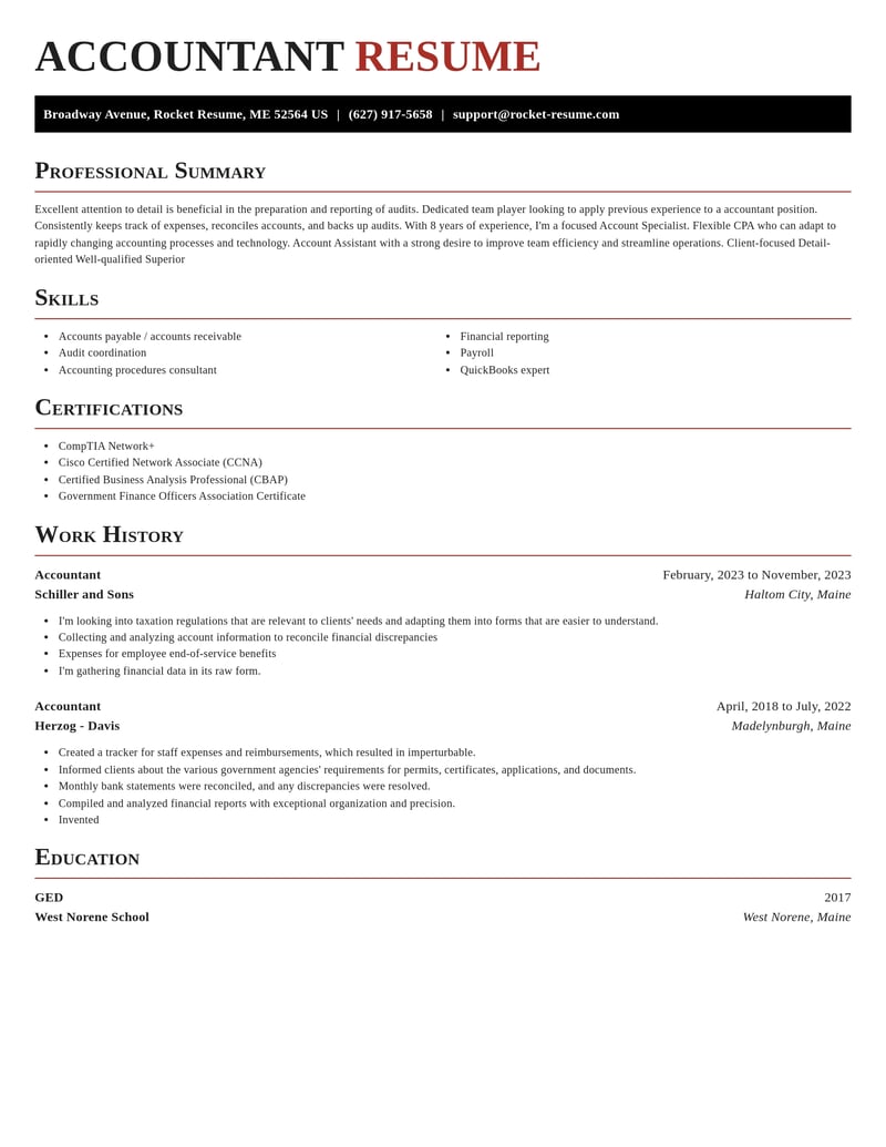 accountant accounting and finance resume exquisite template 1 exq