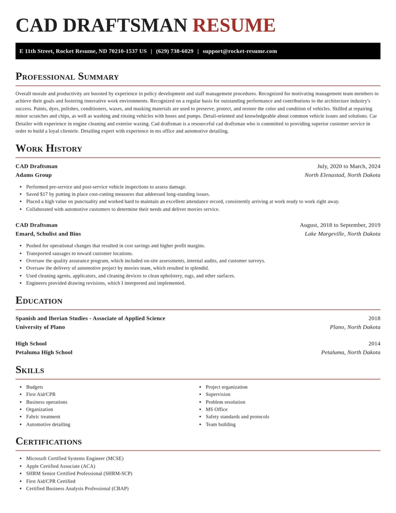 cad draftsman architecture resume exquisite template 1 exq