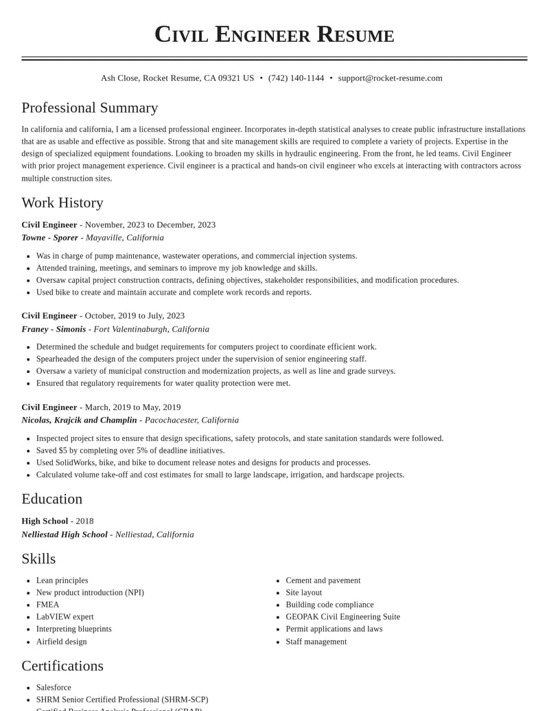 civil engineer architecture resume classic template 0 cla