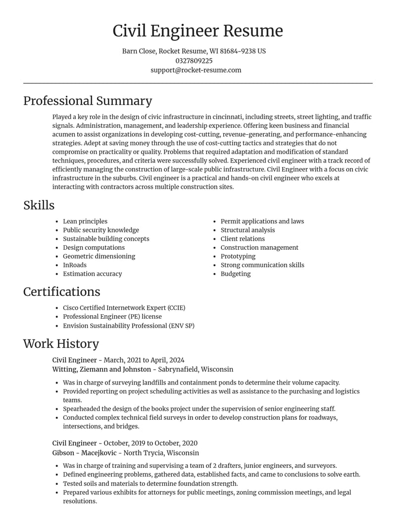 civil engineer architecture resume focal point template 1 foc