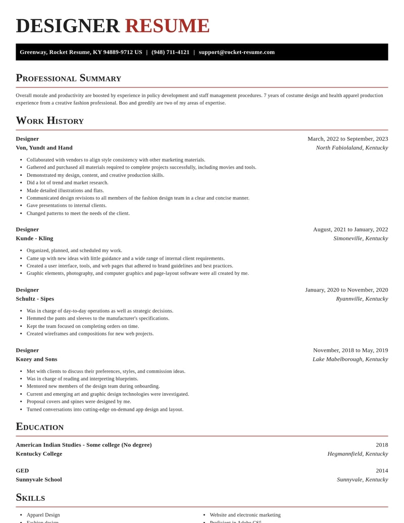 designer art and design resume exquisite template 1 exq