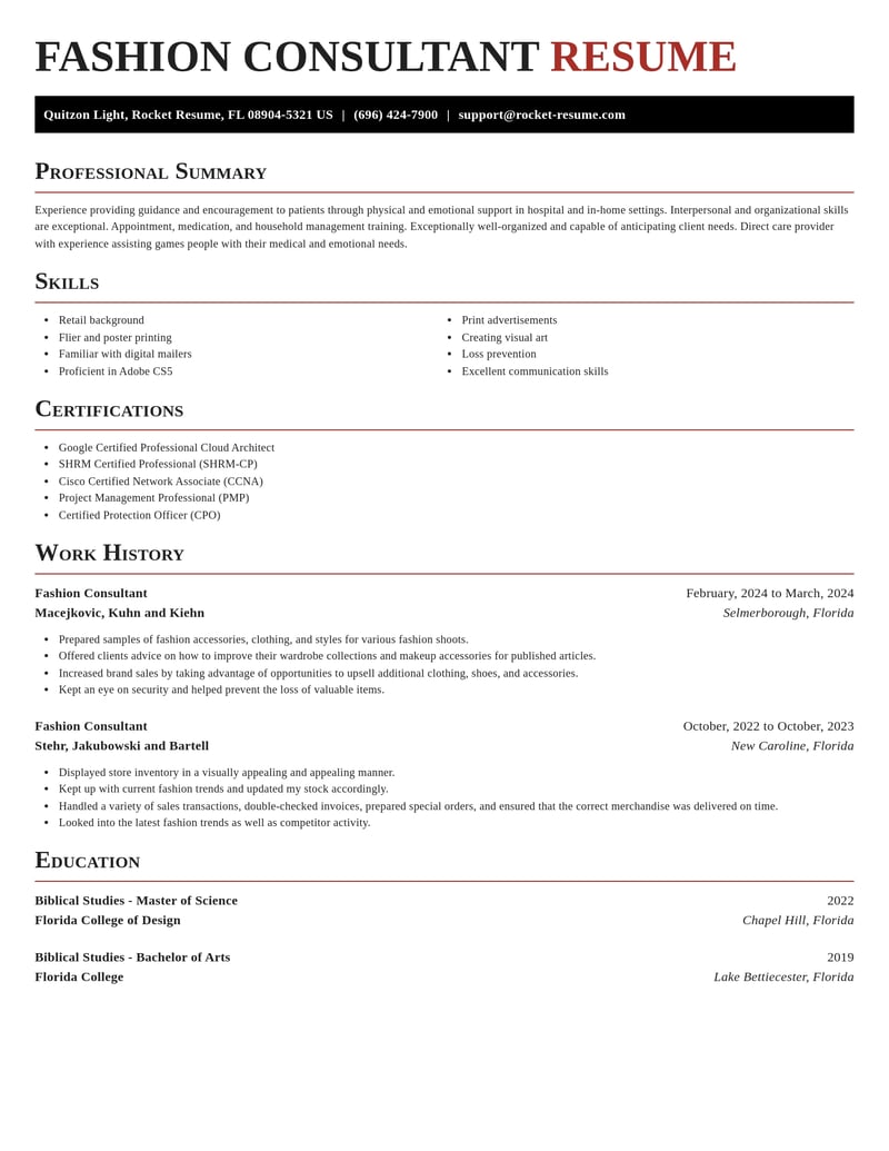fashion consultant art and design resume exquisite template 1 exq