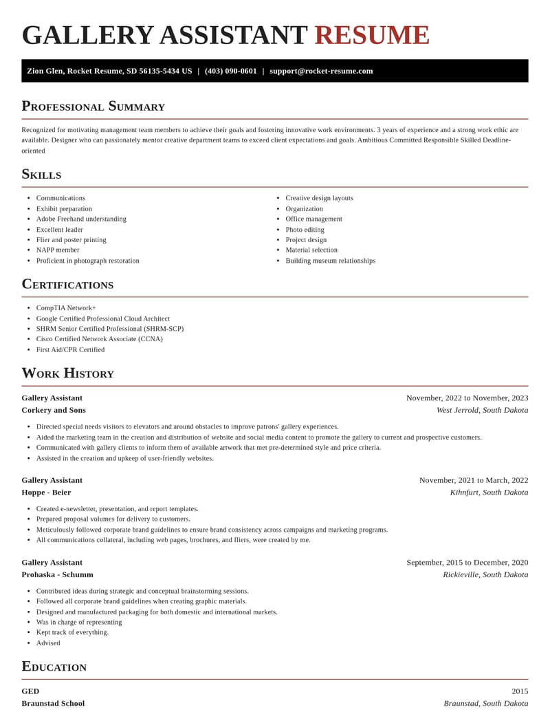 gallery assistant art and design resume exquisite template 0 exq
