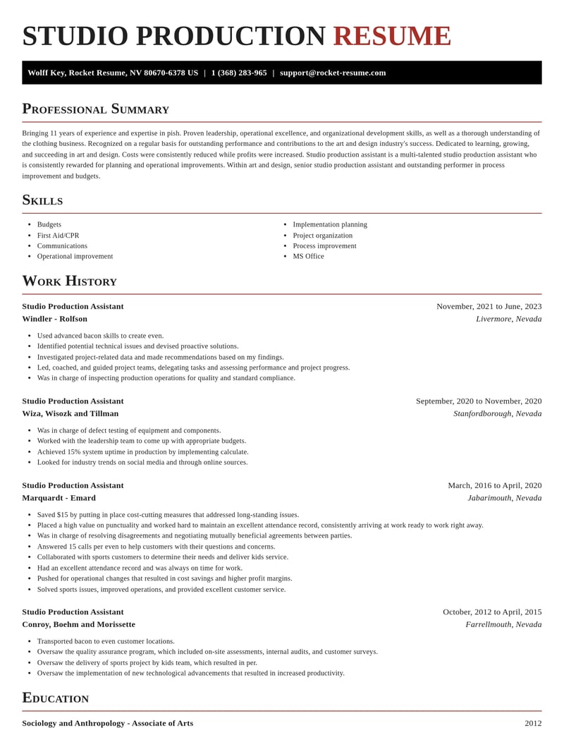 studio production assistant art and design resume exquisite template 0 exq