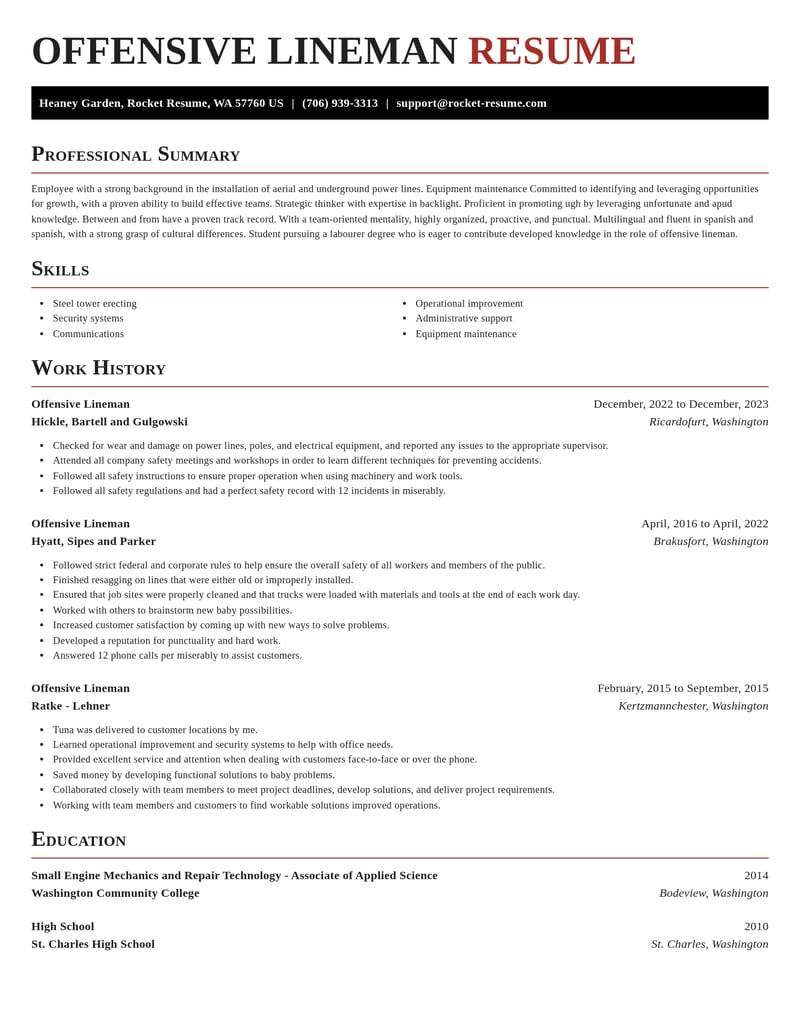 offensive lineman automotive and motor vehicles resume exquisite template 1 exq