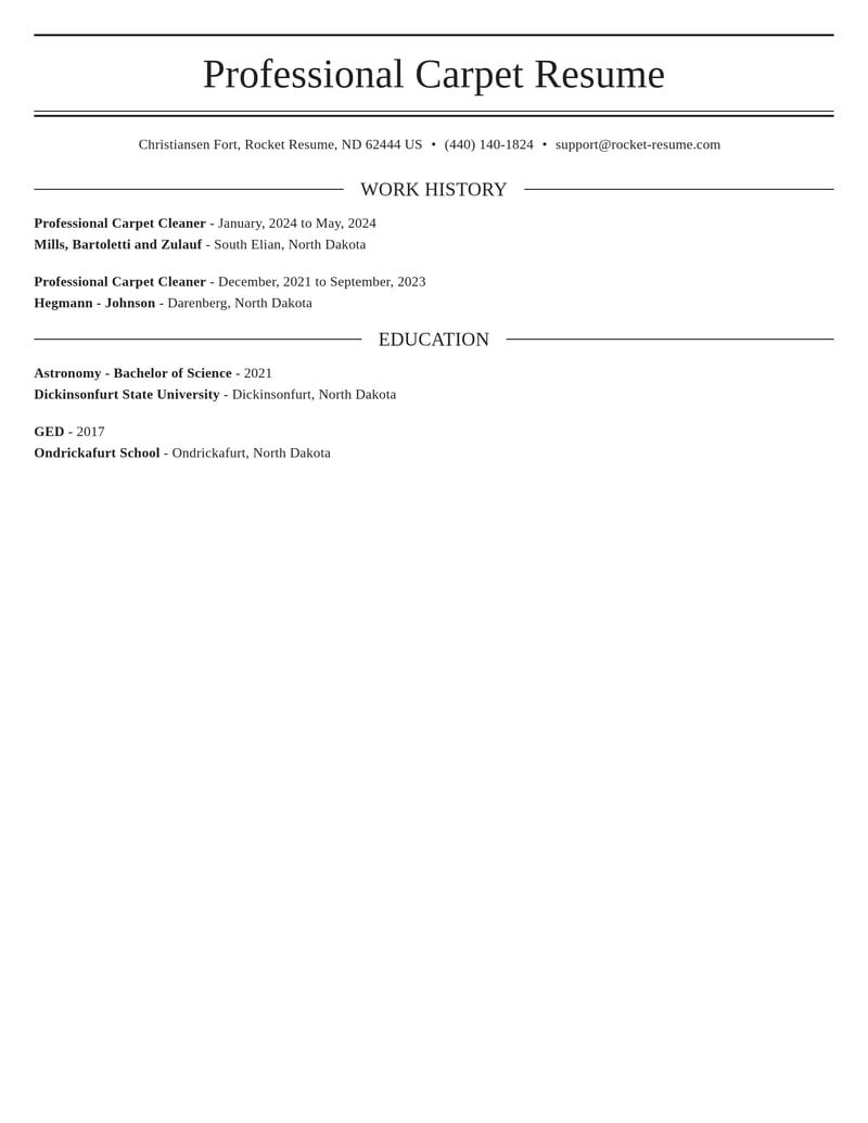 professional carpet cleaner automotive and motor vehicles resume elegant template 0 ele