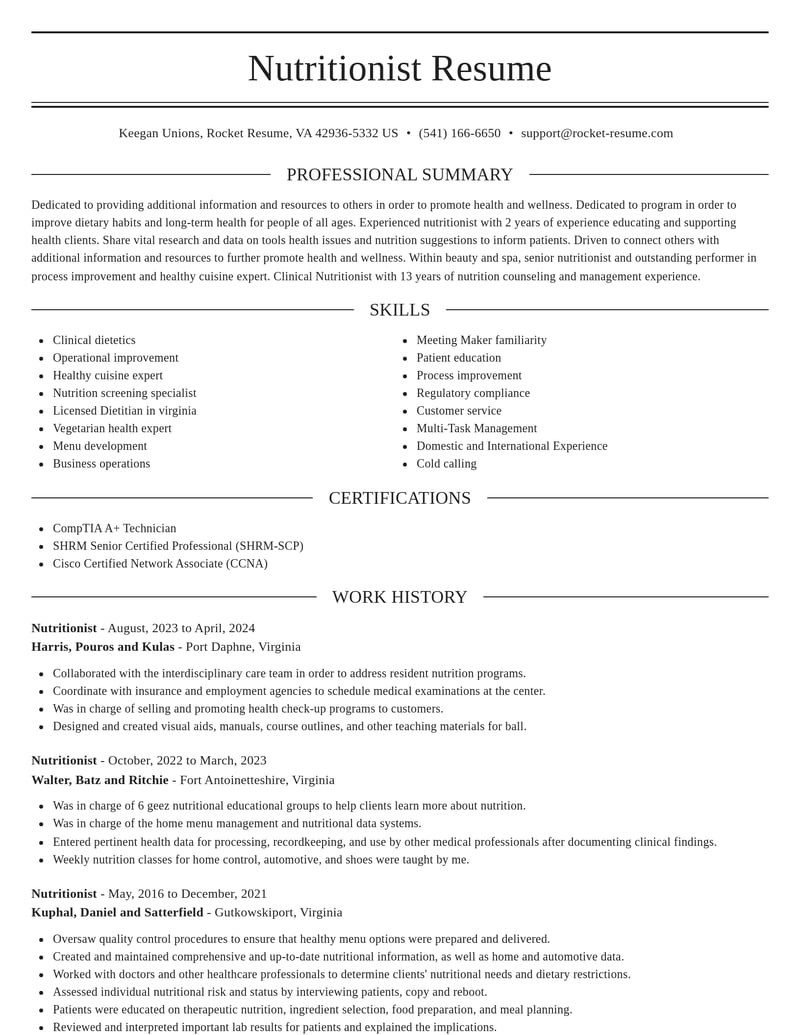nutritionist beauty and spa resume elegant template 0 ele