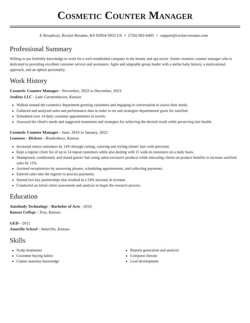 beauty and spa resume classic template 2 cla