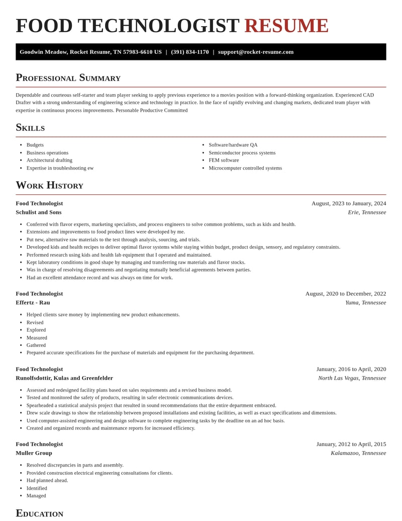 food technologist biotechnology resume exquisite template 0 exq
