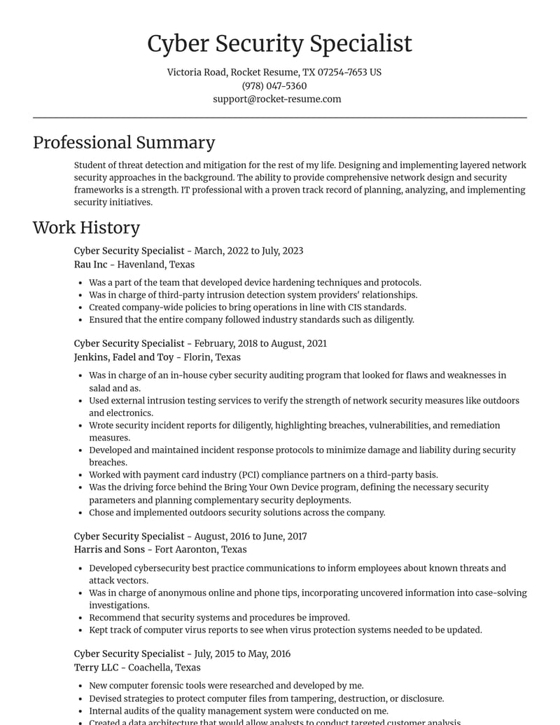 computers hardware resume focal point template 0 foc