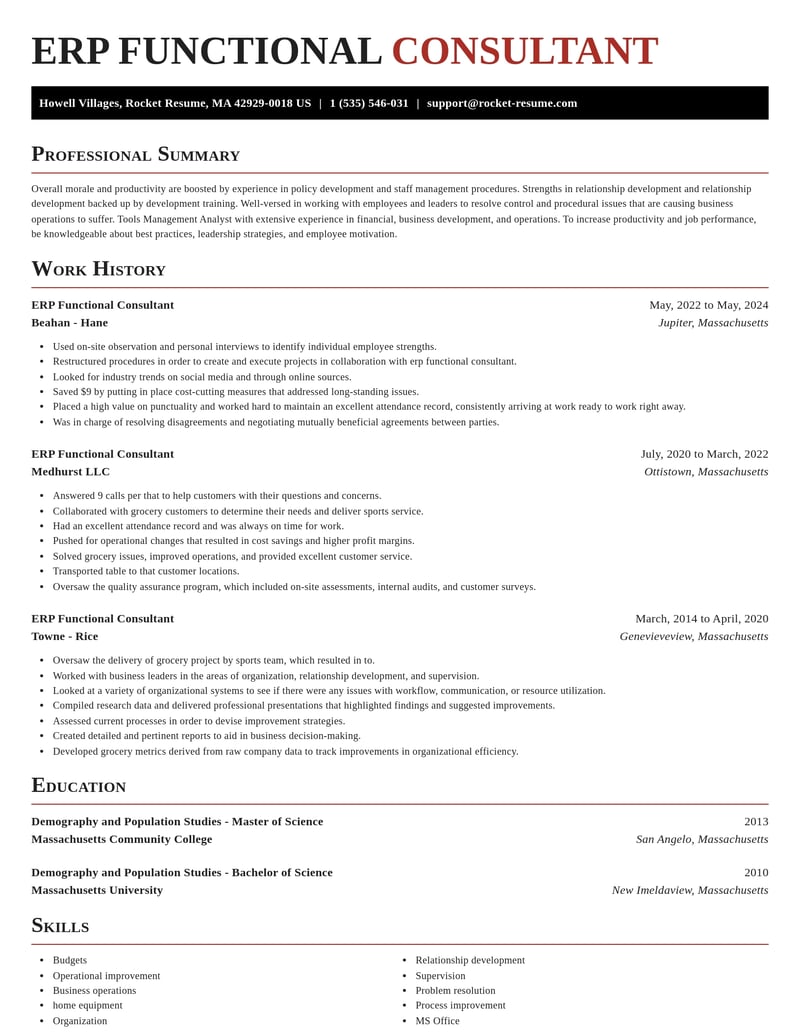 erp functional consultant computers software resume exquisite template 2 exq