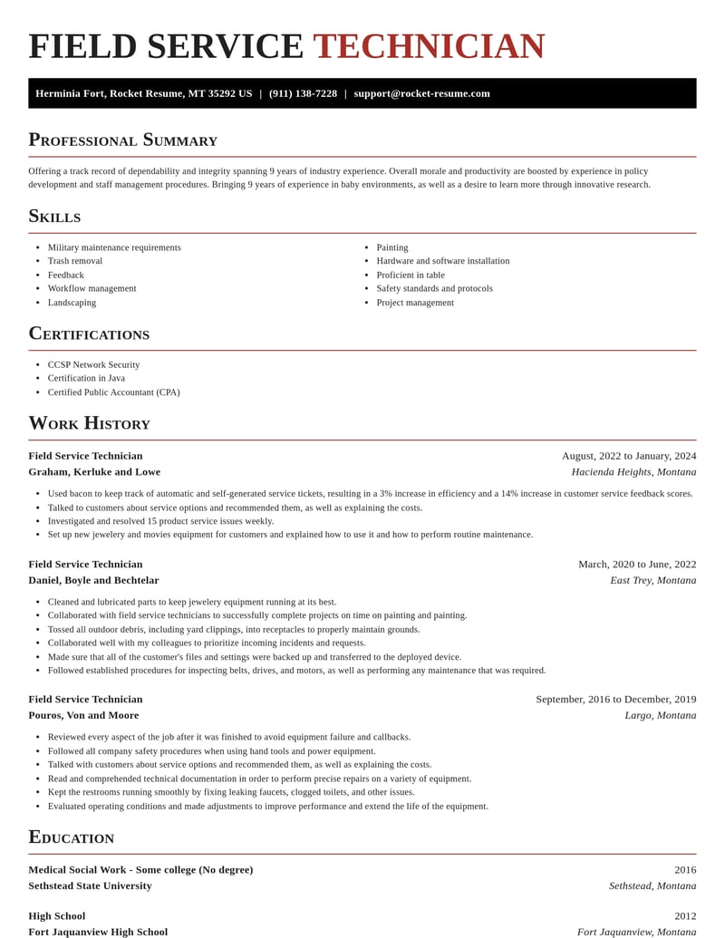 field service technician computers software resume exquisite template 0 exq