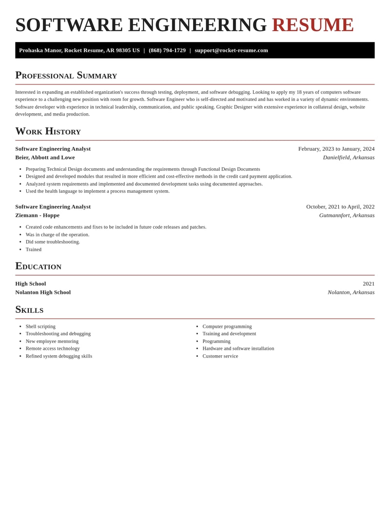 software engineering analyst computers software resume exquisite template 0 exq