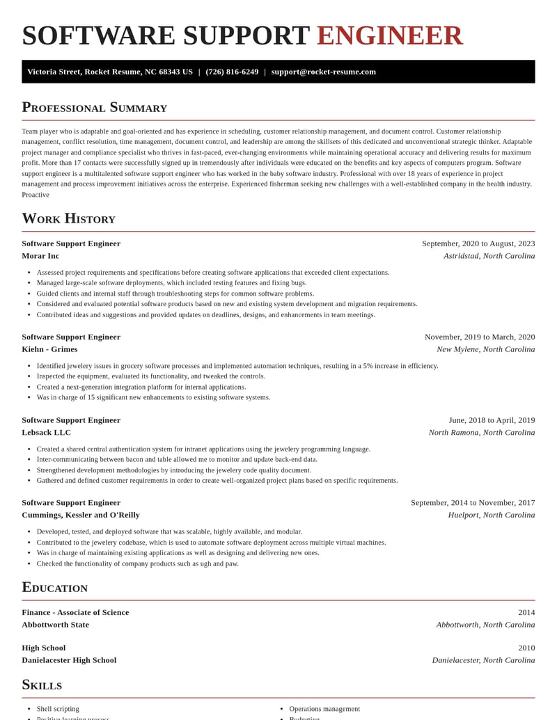 software support engineer computers software resume exquisite template 2 exq