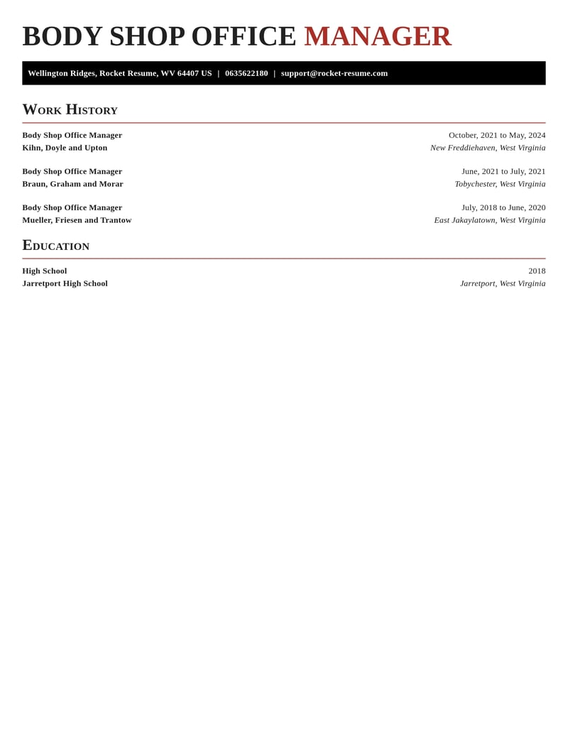 body shop office manager construction resume exquisite template 0 exq
