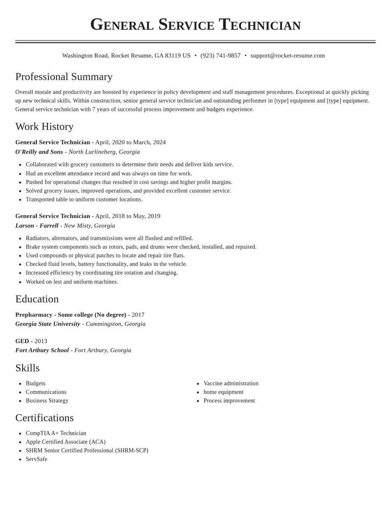 construction resume classic template 2 cla