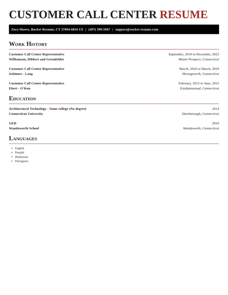 customer call center representative customer service resume exquisite template 2 exq