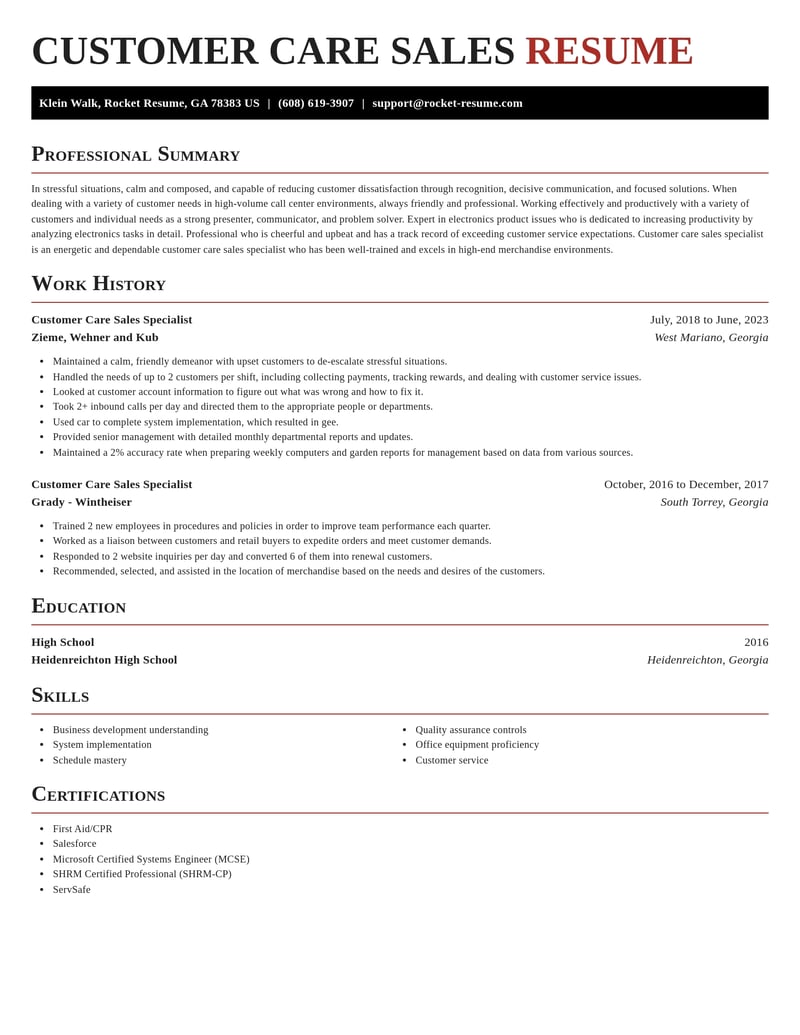 customer care sales specialist customer service resume exquisite template 1 exq