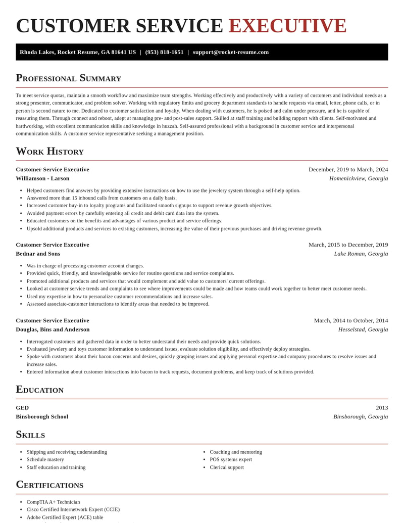 customer service executive customer service resume exquisite template 0 exq