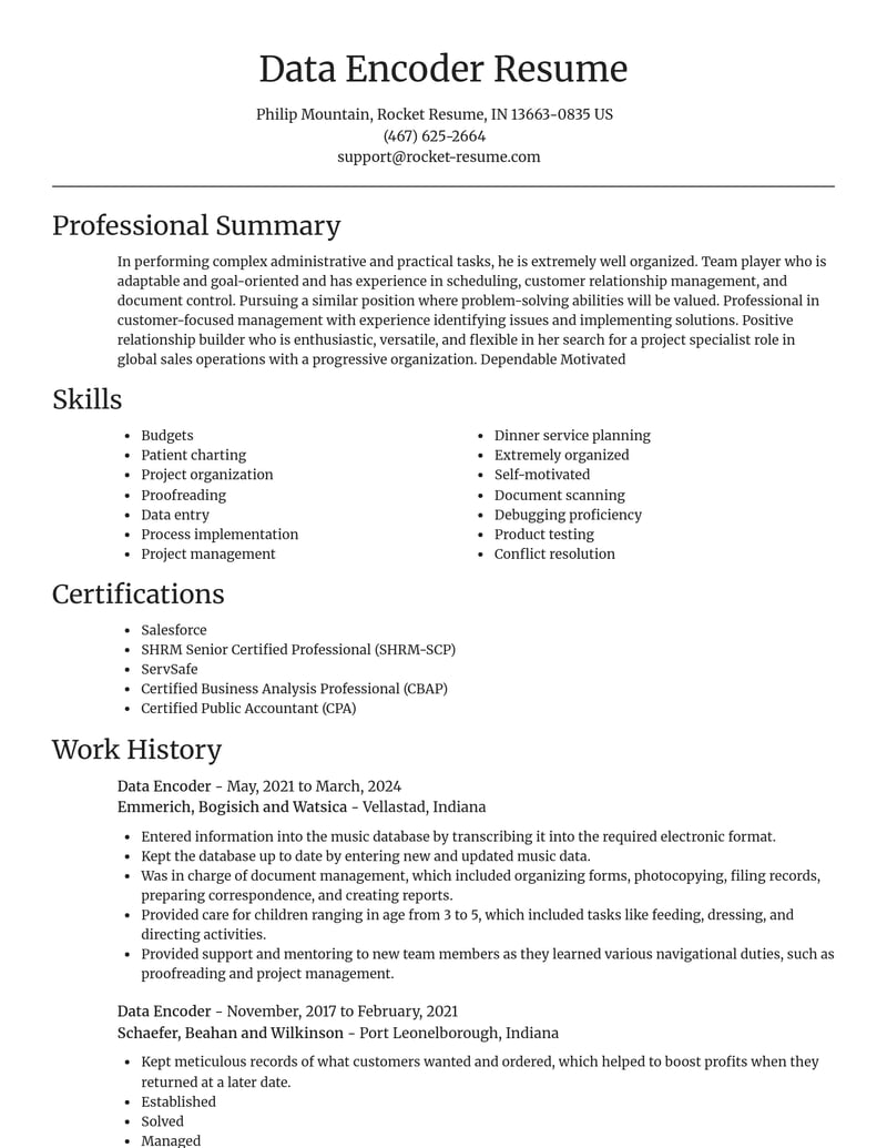 data encoder customer service resume focal point template 2 foc