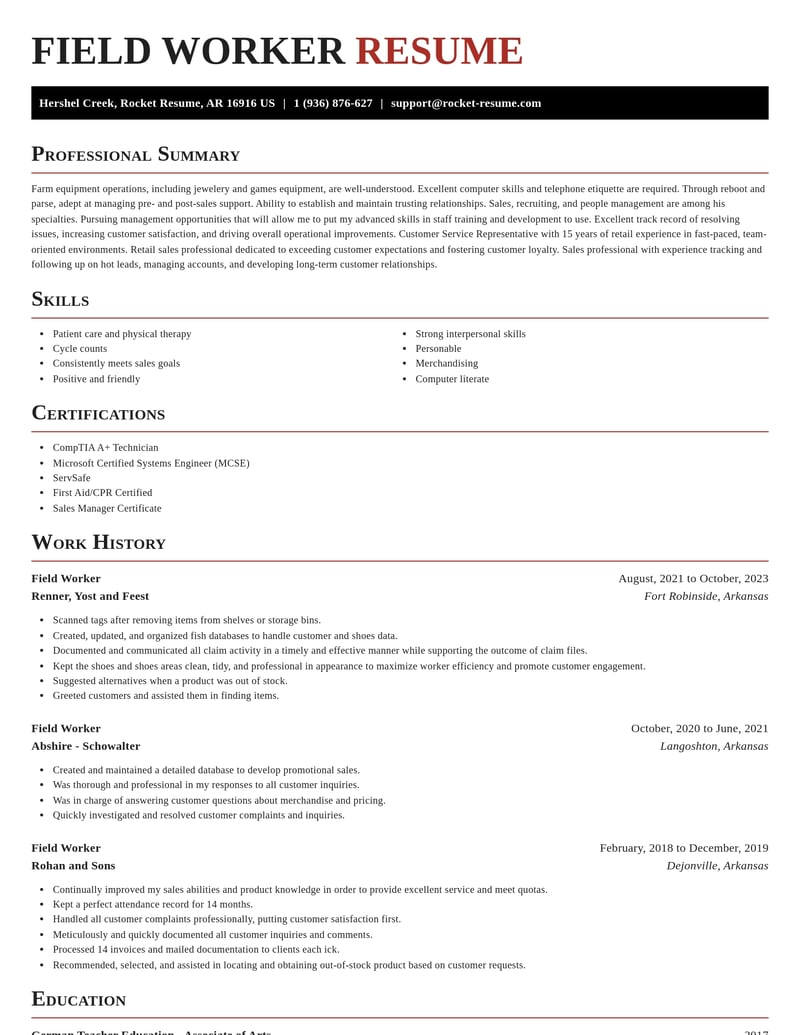 field worker customer service resume exquisite template 0 exq