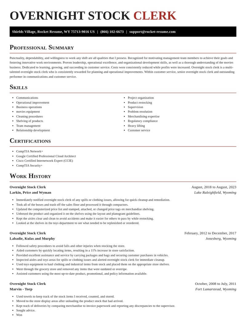overnight stock clerk customer service resume exquisite template 2 exq