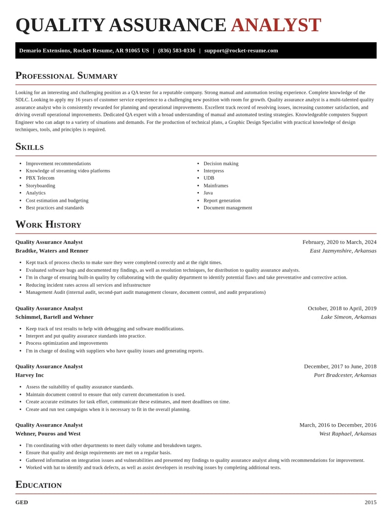 quality assurance analyst customer service resume exquisite template 0 exq