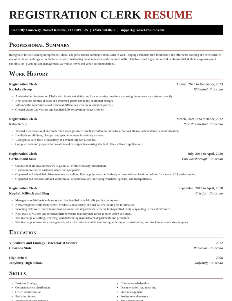 registration clerk customer service resume exquisite template 2 exq