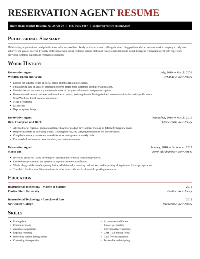 reservation agent customer service resume exquisite template 0 exq