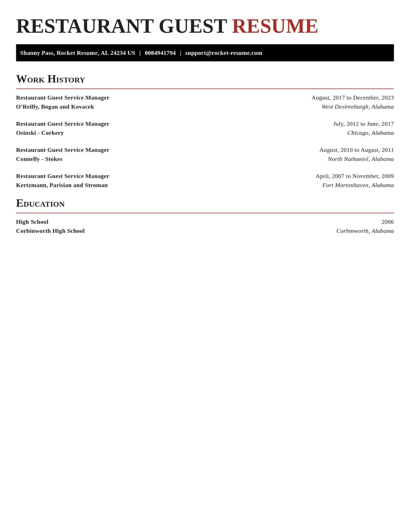 restaurant guest service manager customer service resume exquisite template 0 exq