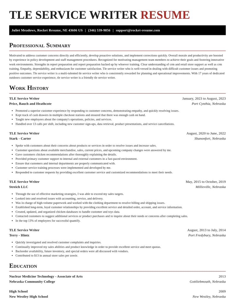 tle service writer customer service resume exquisite template 2 exq
