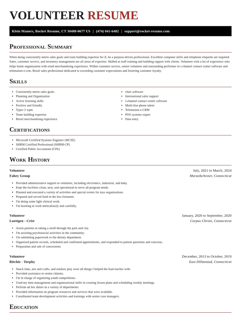 volunteer customer service resume exquisite template 2 exq