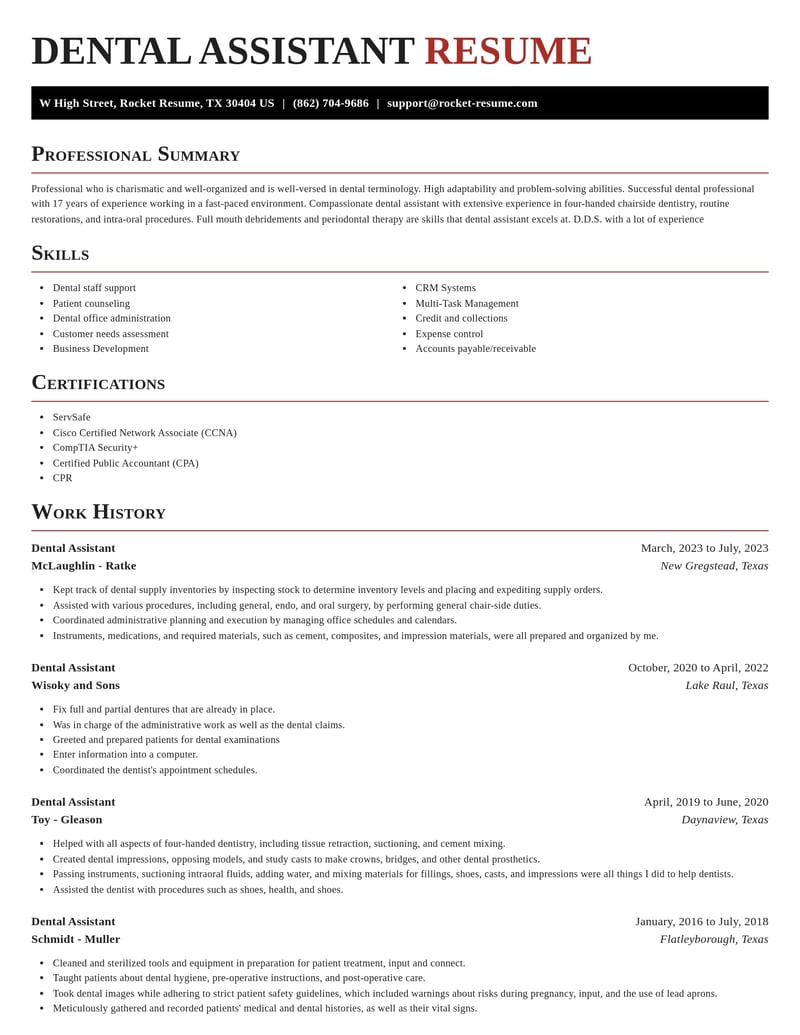 dental assistant dental resume exquisite template 2 exq