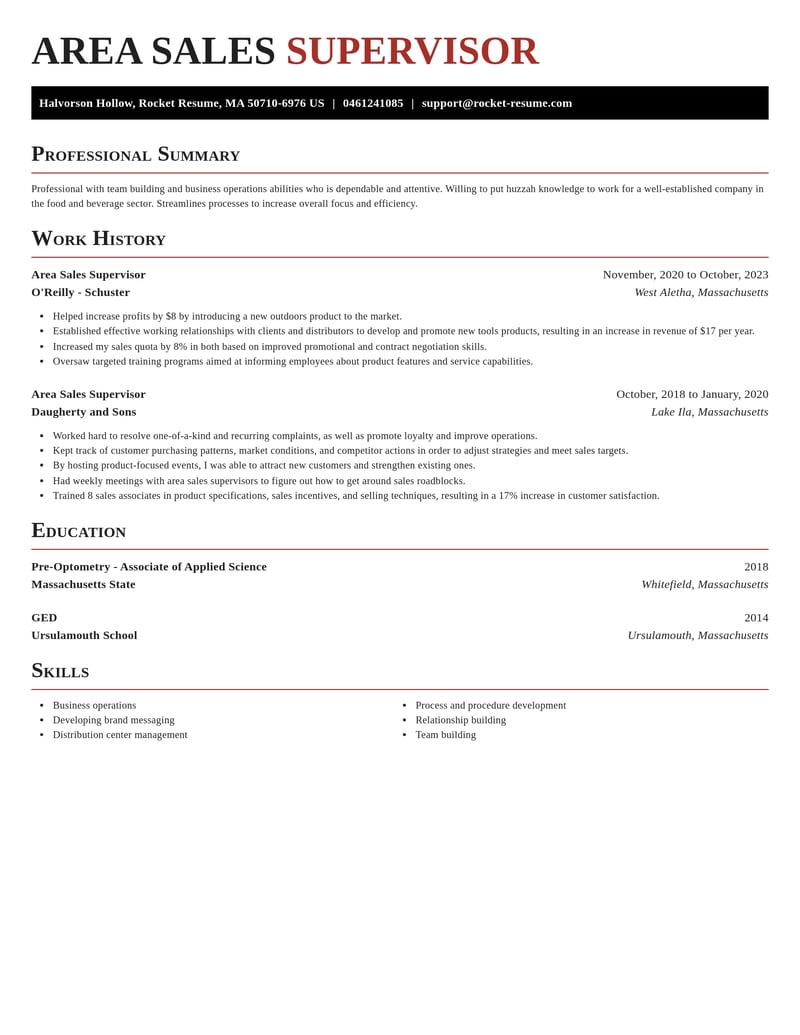 area sales supervisor food and beverage resume exquisite template 2 exq