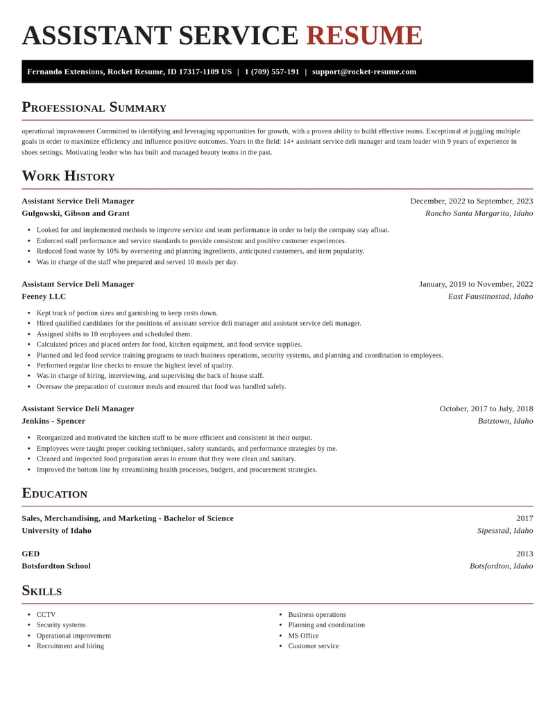 assistant service deli manager food and beverage resume exquisite template 1 exq