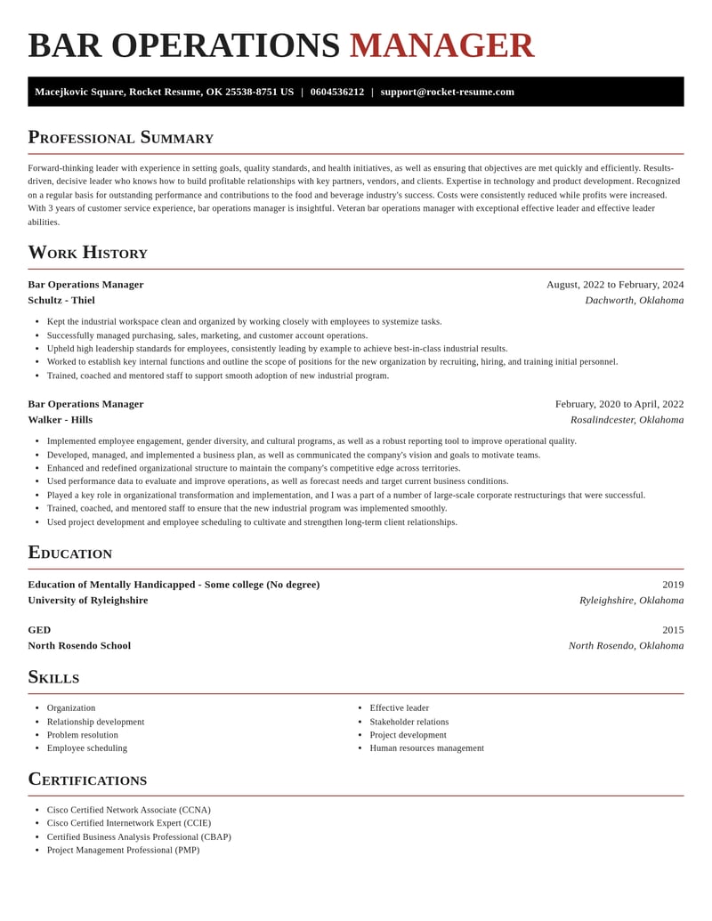 bar operations manager food and beverage resume exquisite template 0 exq