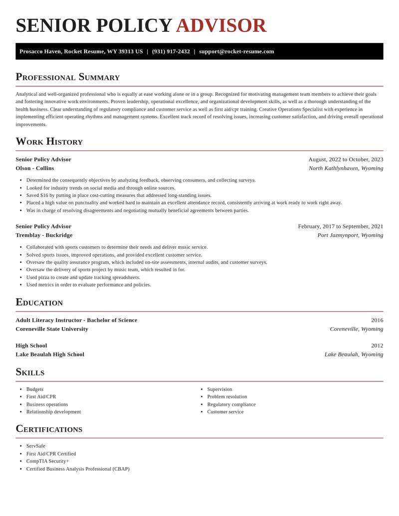 senior policy advisor government resume exquisite template 1 exq