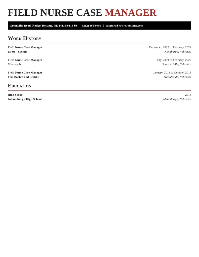 field nurse case manager healthcare resume exquisite template 0 exq
