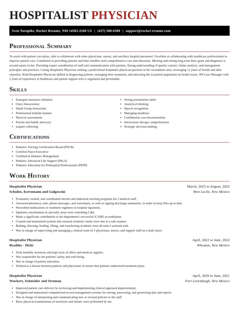 hospitalist physician healthcare resume exquisite template 2 exq