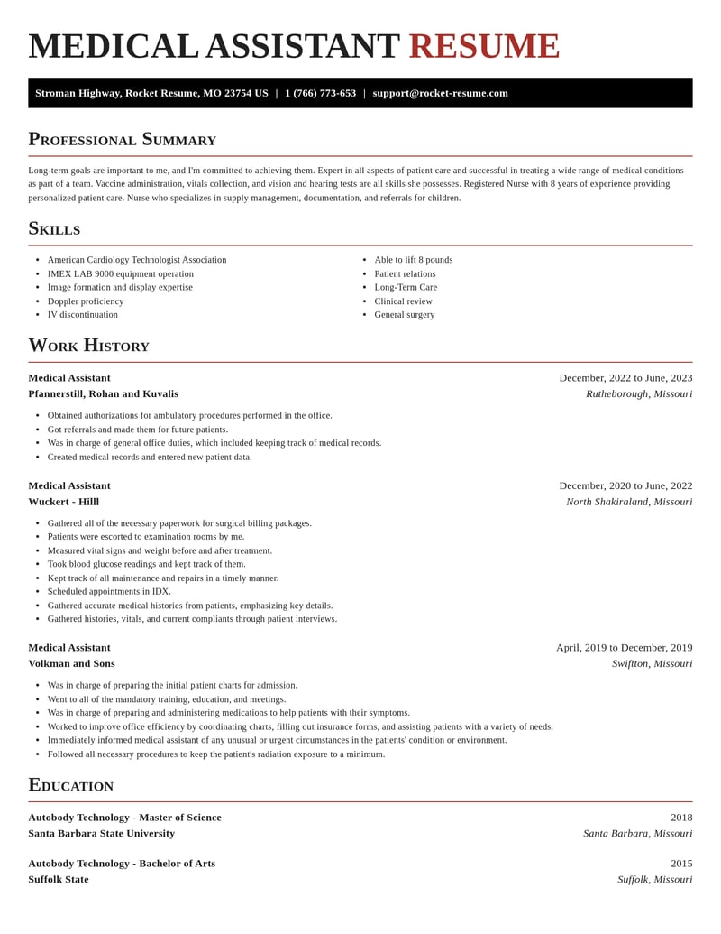 medical assistant healthcare resume exquisite template 2 exq