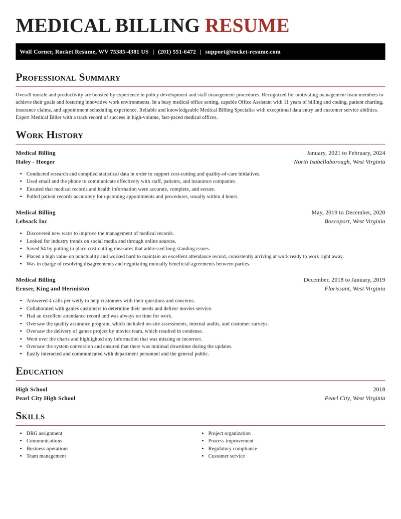 medical billing healthcare resume exquisite template 1 exq