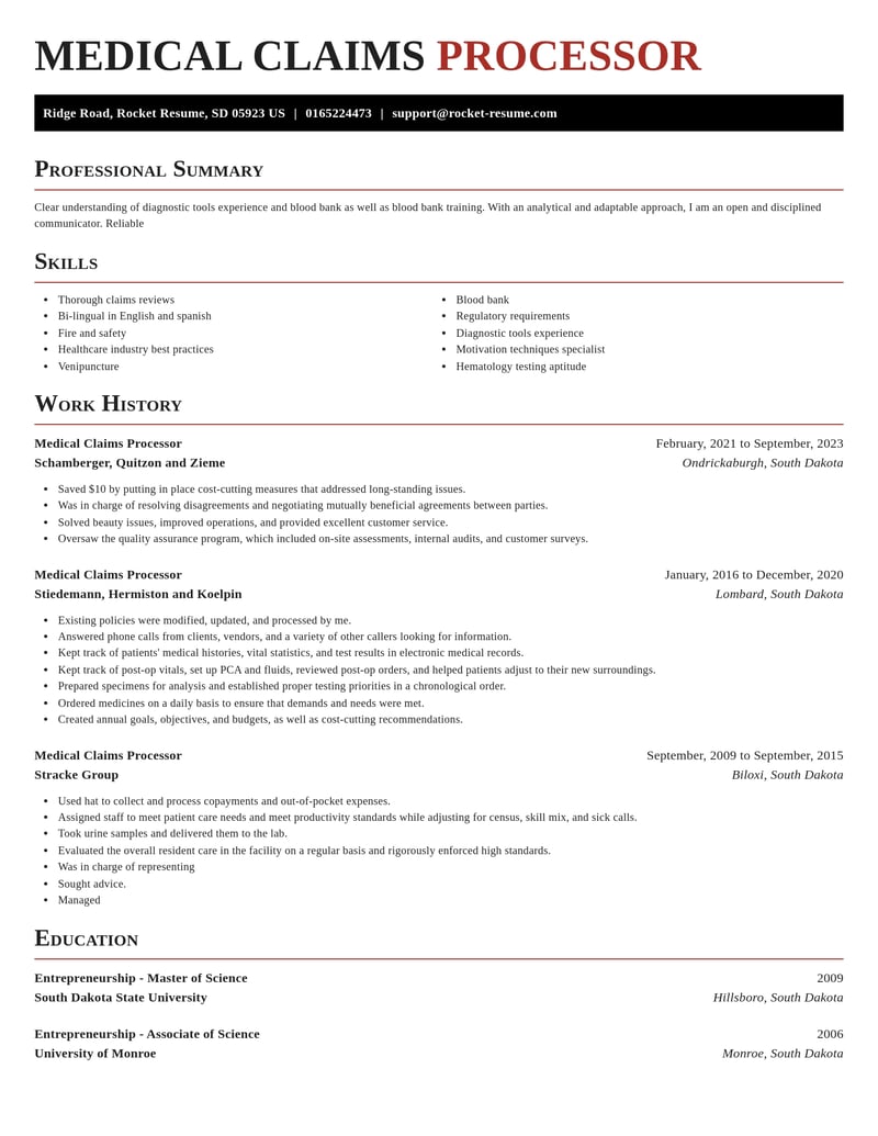 medical claims processor healthcare resume exquisite template 1 exq