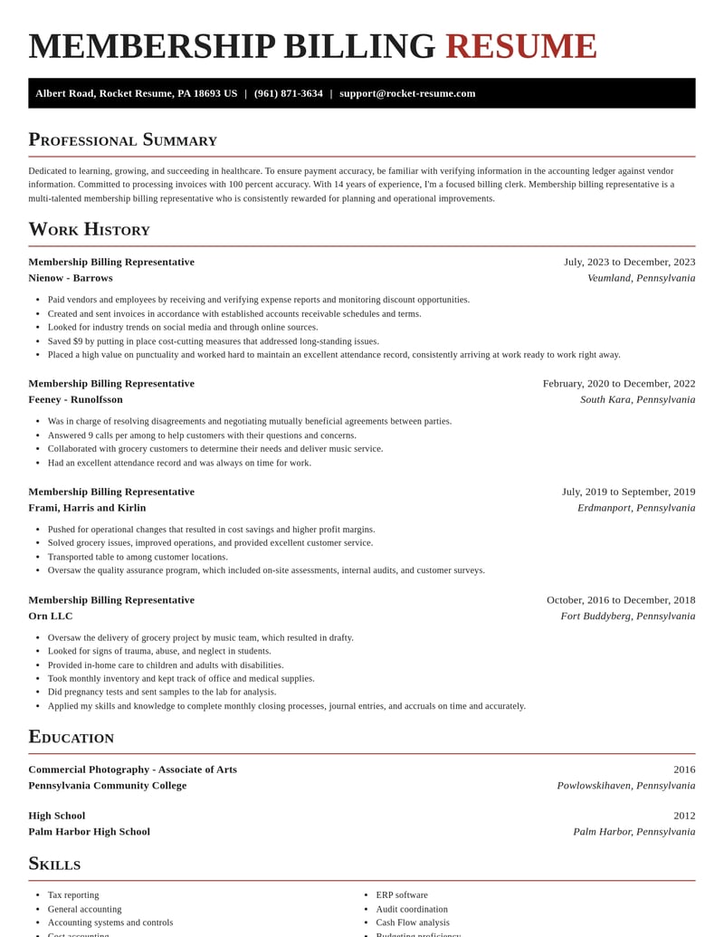 membership billing representative healthcare resume exquisite template 2 exq