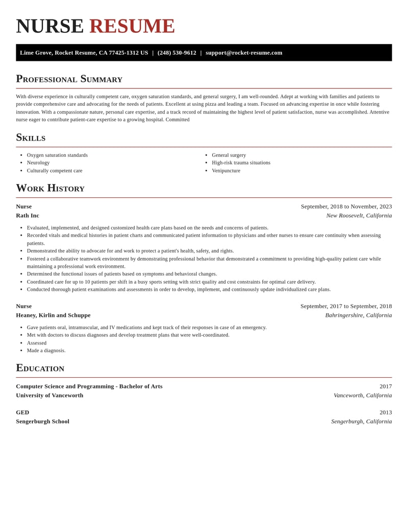 nurse healthcare resume exquisite template 1 exq