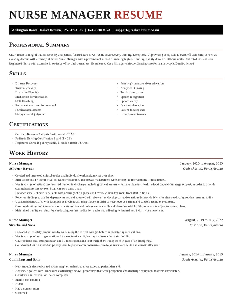 nurse manager healthcare resume exquisite template 2 exq