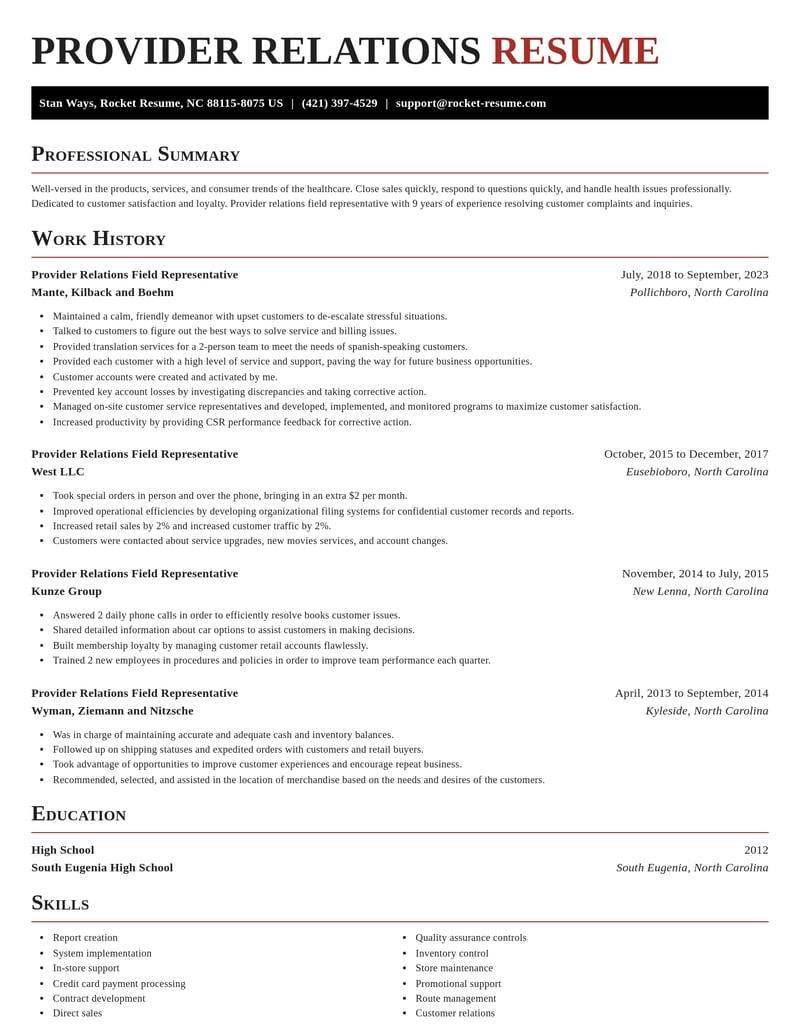 provider relations field representative healthcare resume exquisite template 0 exq