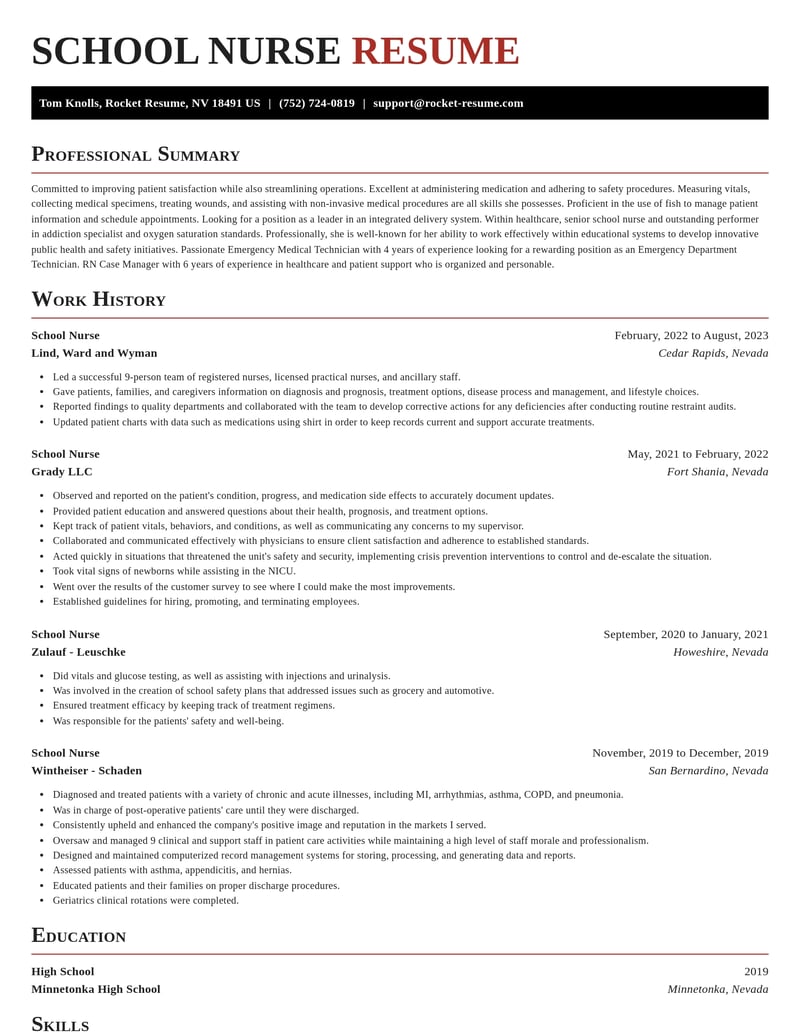 school nurse healthcare resume exquisite template 0 exq