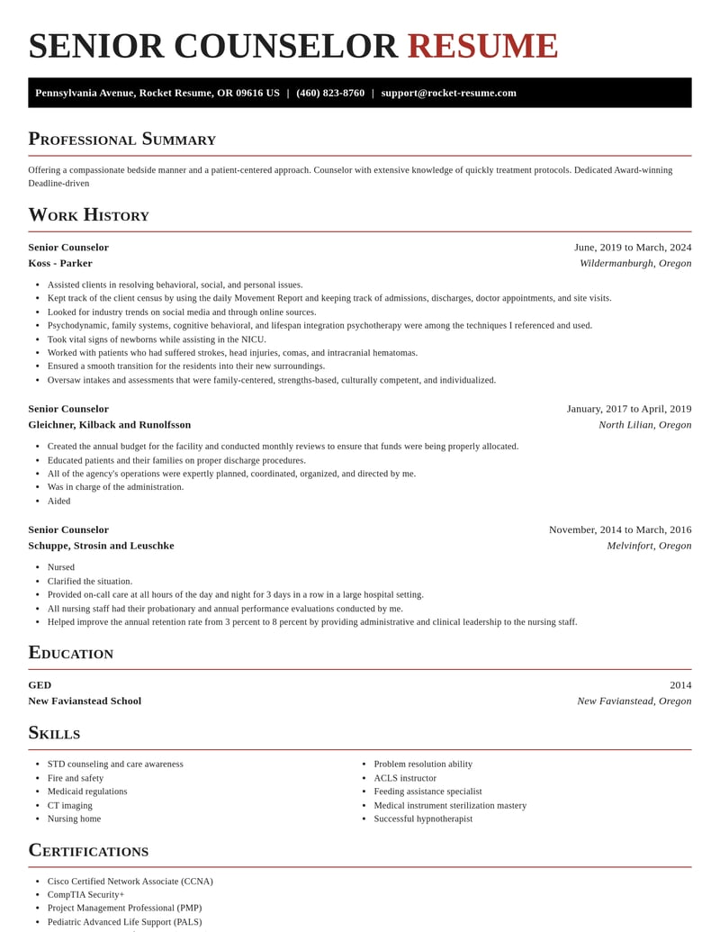senior counselor healthcare resume exquisite template 0 exq